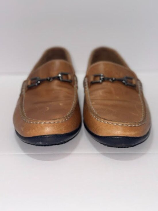 FootJoy Men’s Brown Leather Bit Loafers Size 9.5 Slip-On Dress Casual Shoes main image 7
